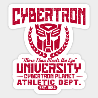 Cybertron University Sticker